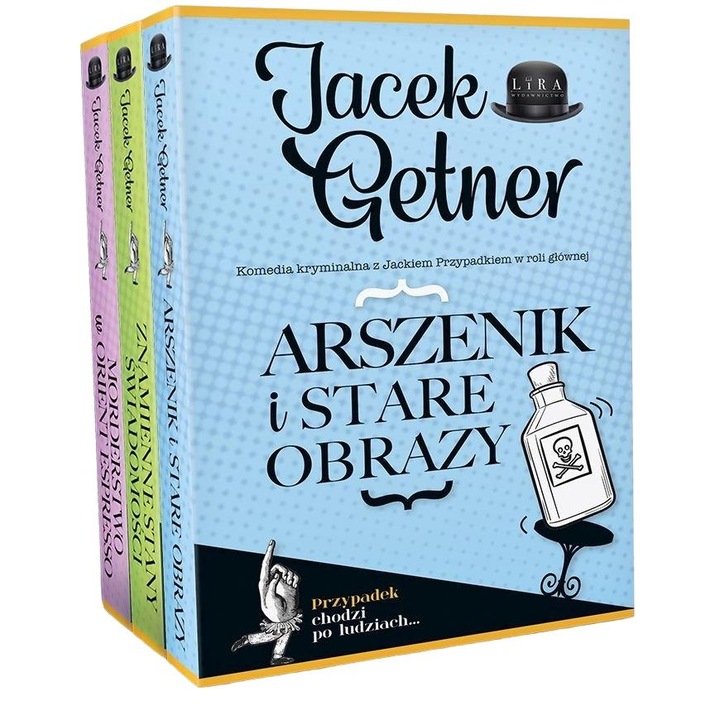 Pakiet Pan Przypadek, Lira, Arszenik i stare obrazy/Znamienne stany świadomości/Morderstwo w Orient Espresso, 2023