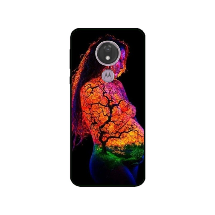 Калъф Personalized Swim Case за Motorola Moto G7 Power, модел Colorful #7, многоцветен, S1D1M0324
