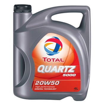Ulei motor Total Quartz Energy 5000, 20W50, 4L Ulei motor Total Quartz Energy 5000, 20W50, 4L