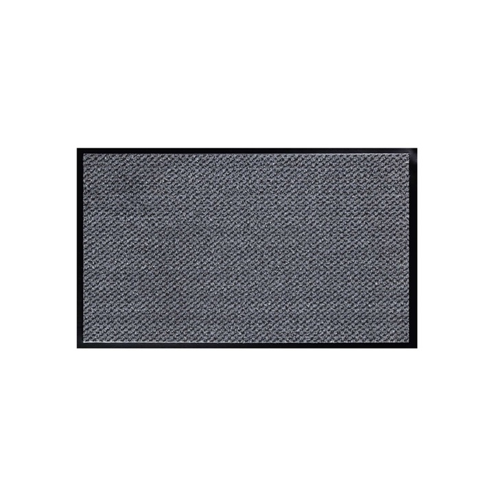 Lábtörlő, Olivo, Asciugapasso, 100% polipropilén, 120 x 180 cm, szürke