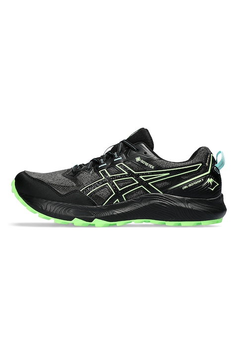 Asics, Pantofi impermeabili, pentru alergare Gel Sonoma 7 GTX, Verde neon/Negru