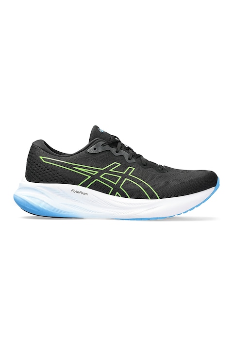 Asics, Pantofi pentru alergare Gel-Pulse, Verde lime/Negru