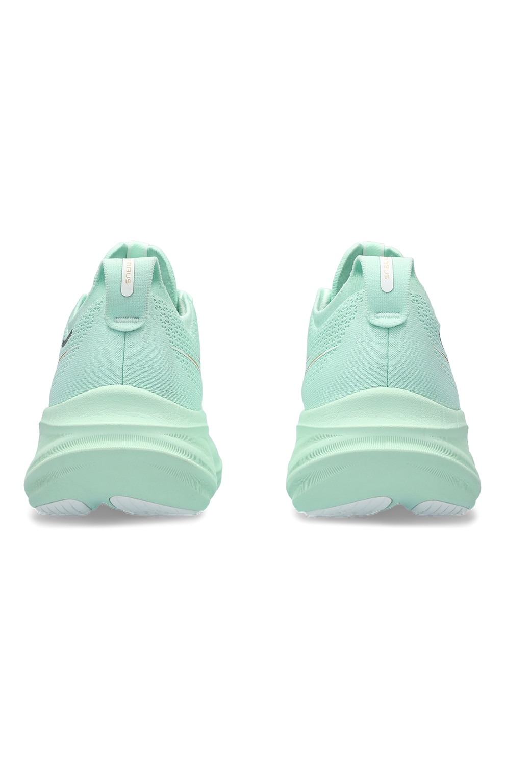 Asics, Pantofi Gel-Nimbus 26 pentru alergare, Verde menta, 6.5
