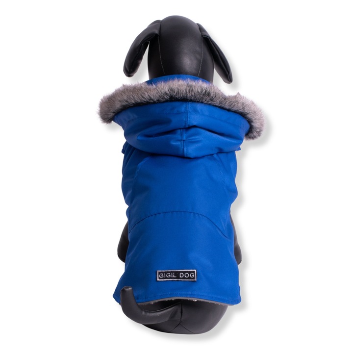 Водонепромокаемо яке за куче, Синьо, 5XL