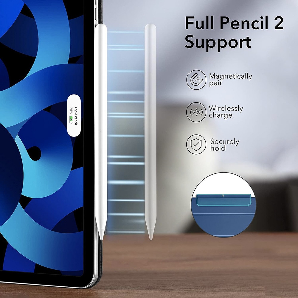 Husa compatibila cu Apple iPad Pro 11 (2018), Puternic magnetizata, FlipCover Fusion, Piele ecologica, Functie stand, Auto-wake, Protectie fata-spate, Anti-zgarieturi, Acoperire antiderapanta, Negru