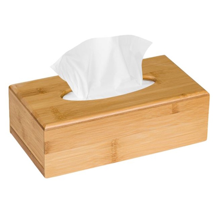 YLOTECH® Bambusz szalvétatartó 28x15x9cm