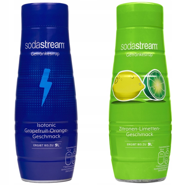 Sodastream szörpök, vízkoncentrátumok Izotóniás + Citrom Lime 440ml