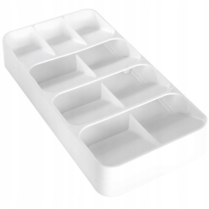 Evőeszköz rendszerező, fehér, konyhai eszközök, 229011-B, orion