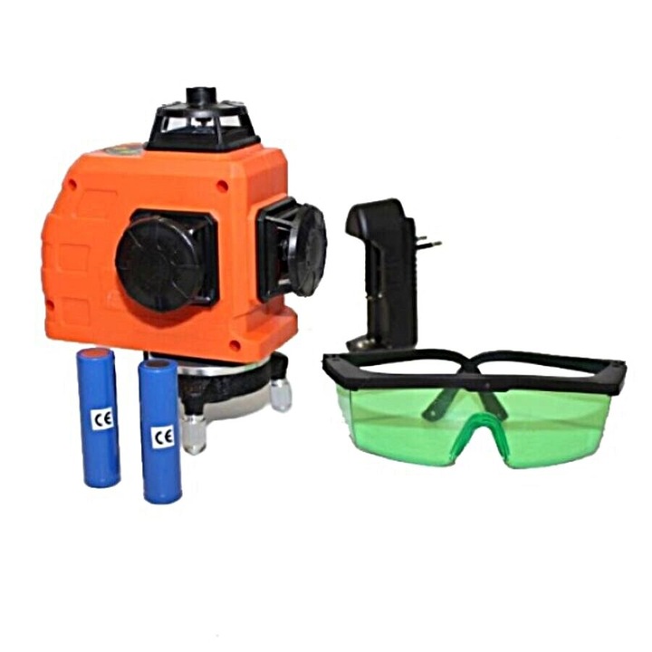 Laser de nivelare a liniilor transversale cu auto-aliniere HM6763, Haina, Multicolor