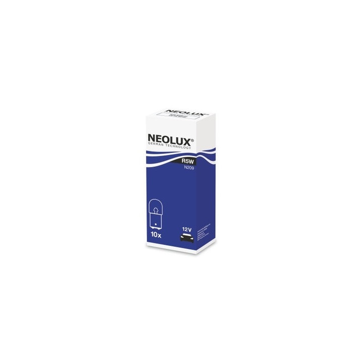Bec auto Neolux, R5W, 12V, 5W, BA15D