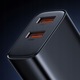 Incarcator retea, Mcdodo, 12W Fast Charge, 2 x USB, incarcare rapida, pentru Samsung / iPhone / Xiaomi / Oppo / Realme / Huawei / Motorola / Oneplus, Negru