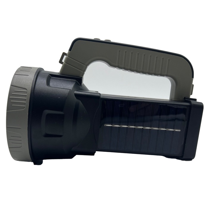 Lanterna Led Profesionala, AT PERFORMANCE®, TD-1800A, 50W, lumina laterala COB, incarcare de tip C, carcasa abs, cablu USB