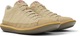 Camper, Pantofi casual din panza cu garnituri de piele intoarsa Beetle, Maro camel, 44