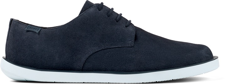Camper Pantofi de piele nabuc Wagon 22251, Bleumarin