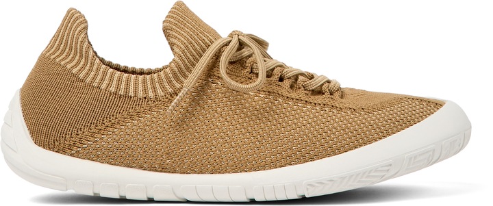 Camper Pantofi sport slip-on din material textil Path, Maro nisip