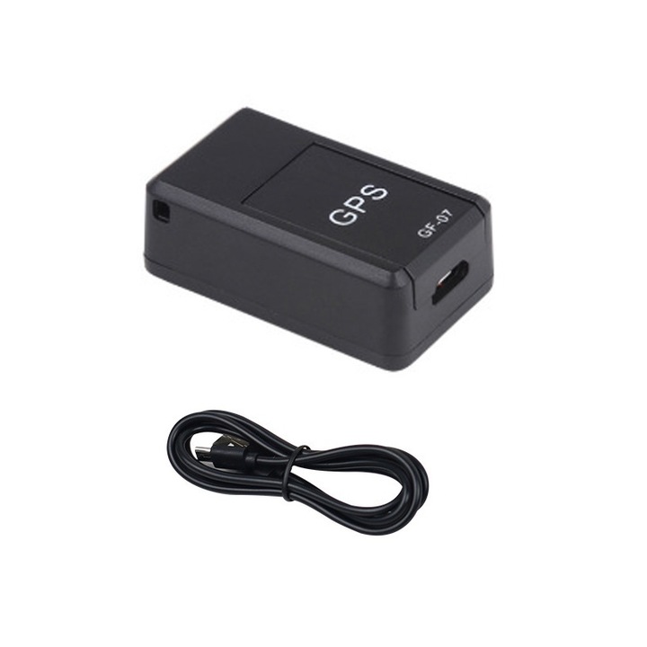 Autós GPS nyomkövető, fekete