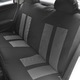 Set 9 huse pentru scaun auto universale, Poliester, Gri