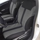 Set 9 huse pentru scaun auto universale, Poliester, Gri