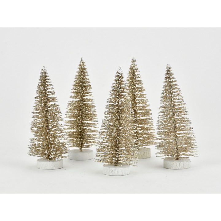 Mini decor pin aur vechi 8cm 5buc/pachet