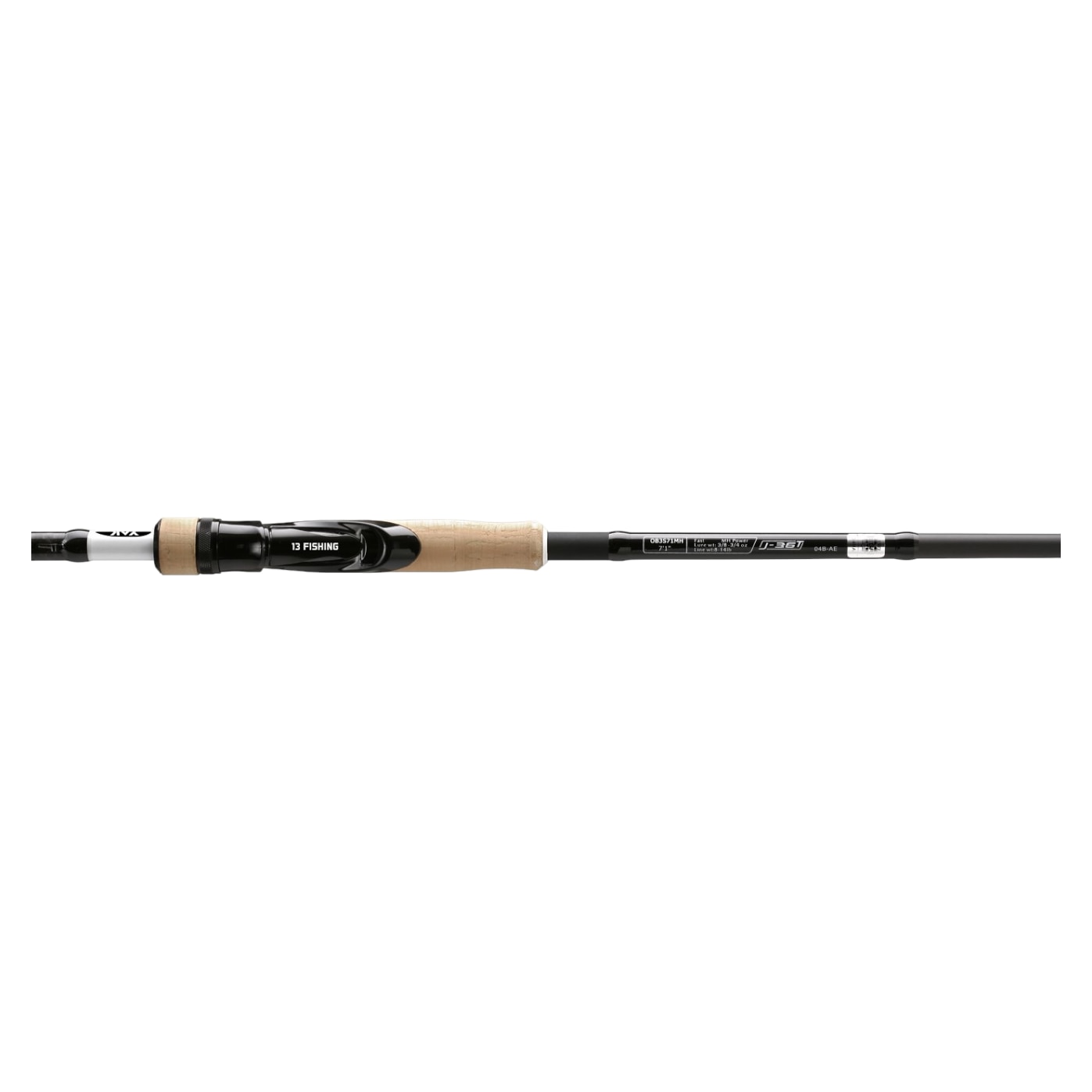 13 Fishing – Omen Black – 7'3″ M Casting Rod – Bass Warehouse