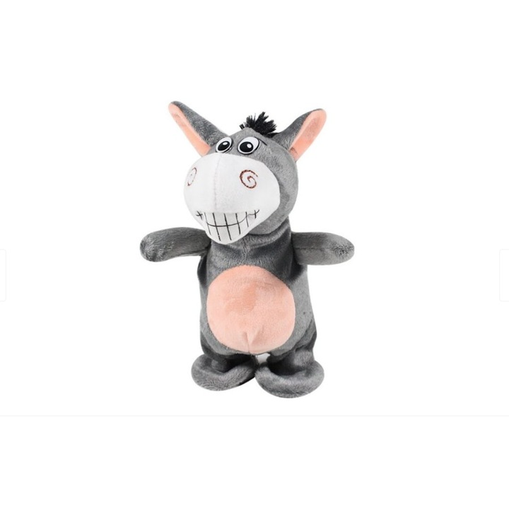 Jucarie interactiva magarus mic cu 2 functii Merge la plimbare si imita sunete, PROMERCO®