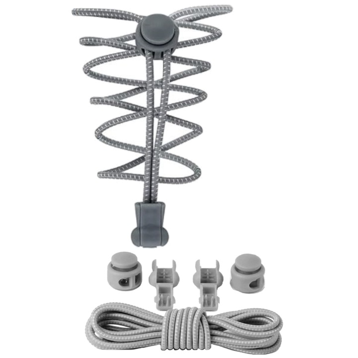 Еластични връзки, гумени, сиви