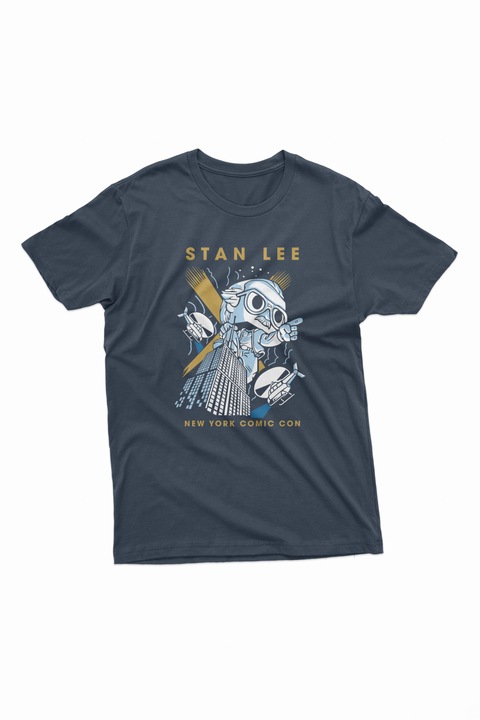 Tricou barbati, Marvel Stan Lee, Navy, Navi