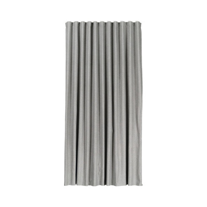 Draperie Cu Inele Castellano Gri Inchis 140x245 Cm