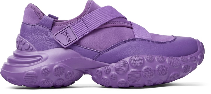 Camper, Pantofi sport cu garnituri de piele Pelotas Mars 20631, Albastru Violet