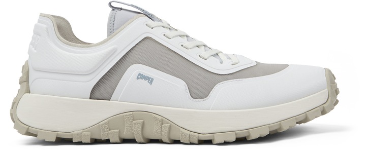 Camper, Pantofi sport peliculizati cu insertii de plasa Drift Trail 22075, Alb