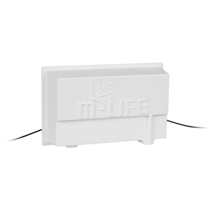 Antena de interior M-Life, Dual LTE, 14 dBi, Alb