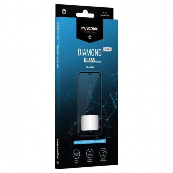Protector ecran din sticla temperata Honor 90 Lite - MyScreen Protector Diamond Glass Lite Edge2.5D Full Glue - negru