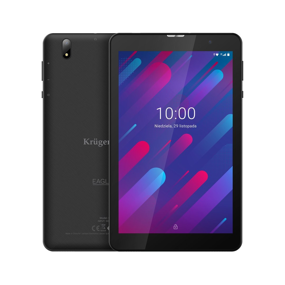 Tableta Kruger&Matz, Eagle 806, 8", 32 GB, 3 GB RAM, nano SIM, Negru