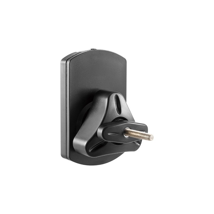 Suport de perete pentru boxe, Cabletech, ABS, 10 kg, Negru