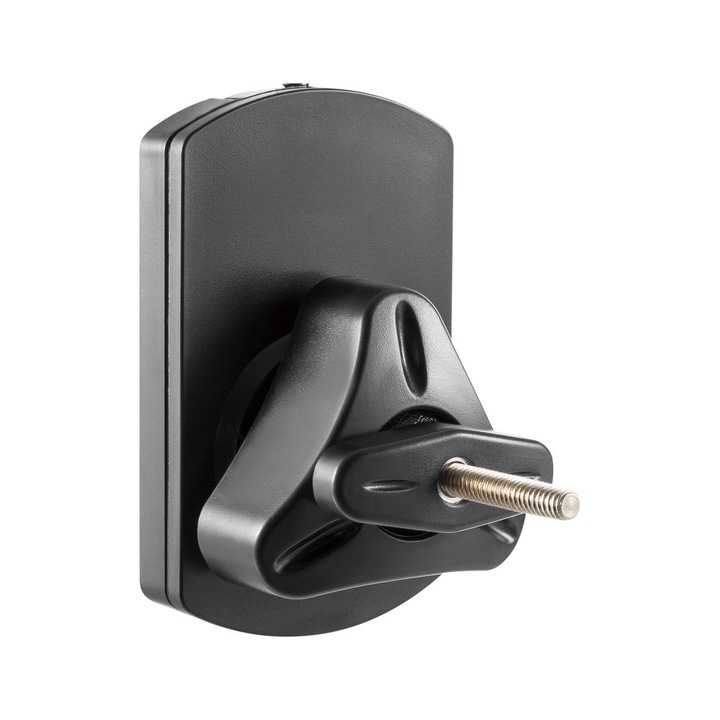 Fali konzol hangszórókhoz, Cabletech, ABS, 10 kg, Fekete