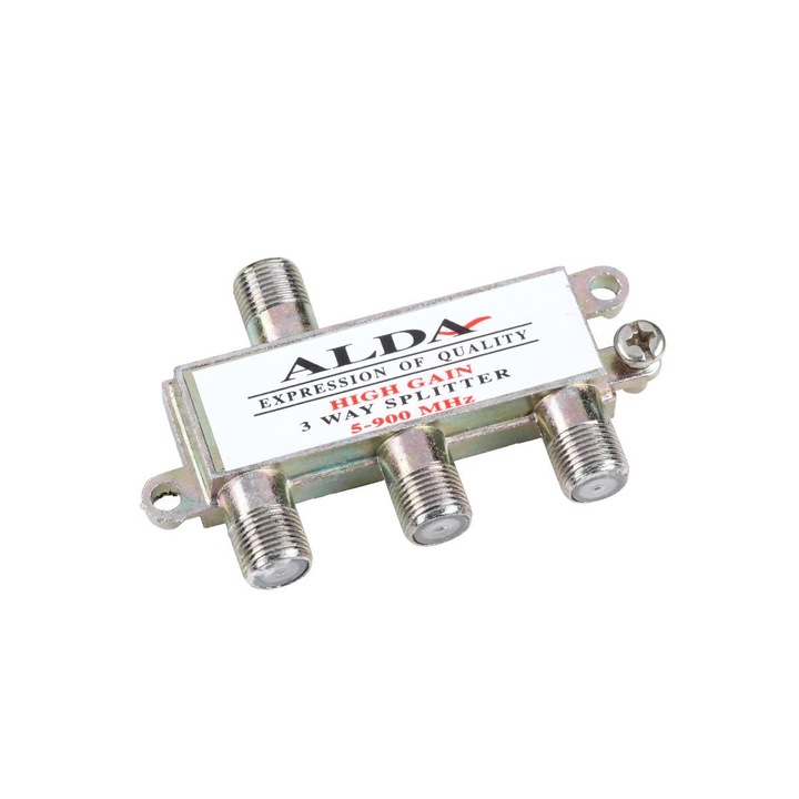 Splitter TV, Alda, SAT, Argintiu