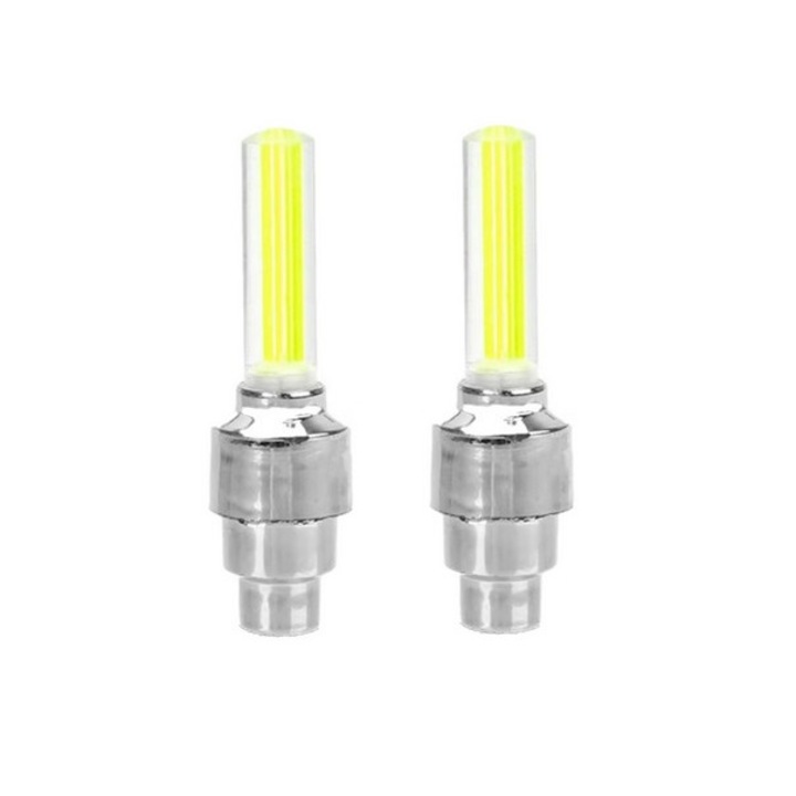 Комплект от 2 LED светлини за Велосипед, Кола, Мотоциклет, DAVIDAMI CONCEPT Жълт цвят
