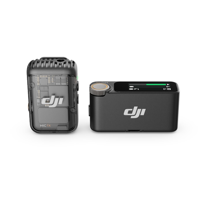 Комплект безжичен микрофон 2 DJI (1TX+1RX)