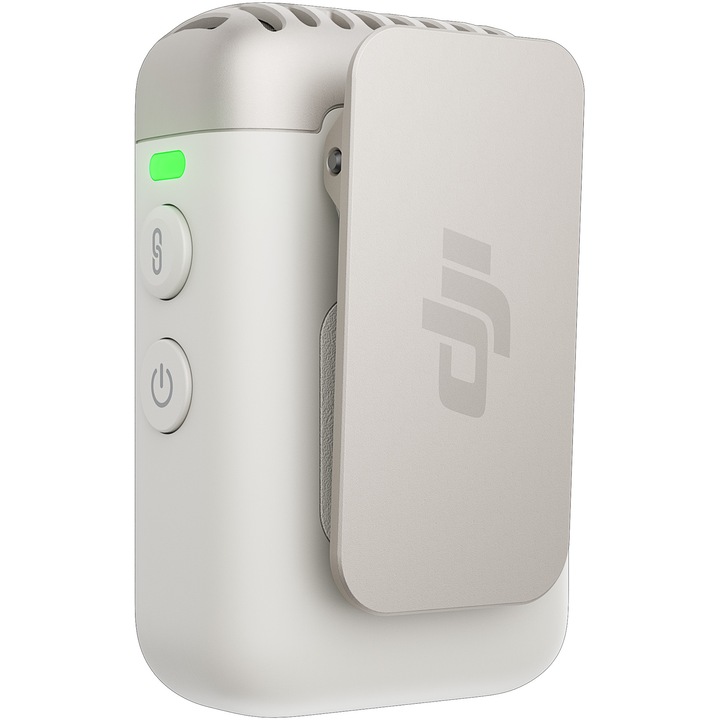 Безжичен микрофон DJI 2 (1TX) Platinum White