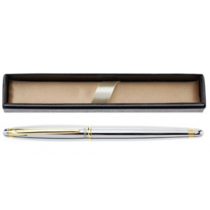 Stilou metalic argintiu DACO