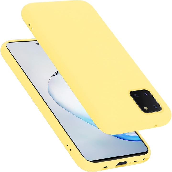 Husa pentru Samsung Galaxy Note 10 Lite tpu yellow
