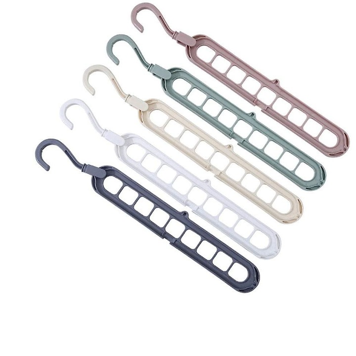 Organizator pentru umerase, RABY, 5 bucati, multicolor