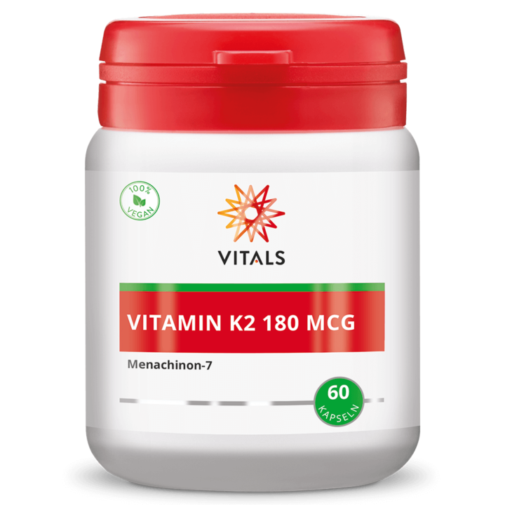 Vitamina K2 180mcg 60 cps, Vitals
