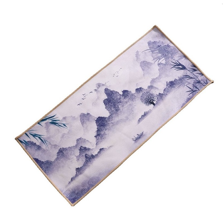 Хавлиена кърпа, микрофибър, 18x40, многоцветна