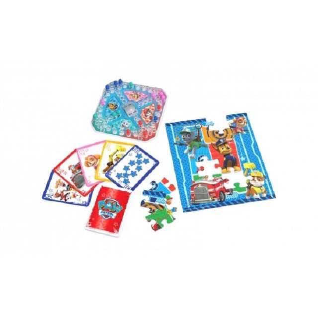Set jocuri de masa 3 in 1 Paw Patrol - eMAG.ro