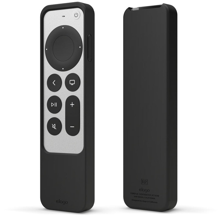 Elago R5 védőtok Apple TV Siri távirányítóhoz, 2022/2021, fekete