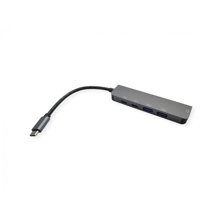 Докинг станция USB тип C към HDMI 4K60Hz/2xUSB 3.2-A/USB тип C + PD, Стойност 12.99.1137