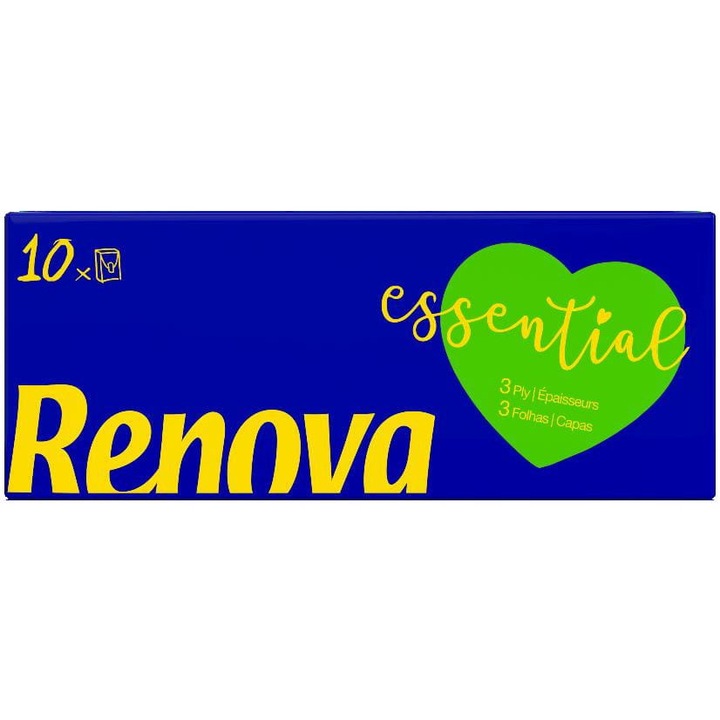 Servetele nazale Renova Essential 10x9 bucati