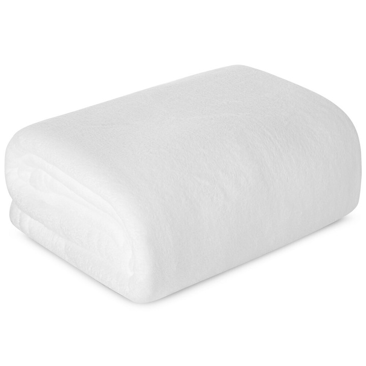 Покривало за легло Eurofirany SIMPLE1, 150x200, Бял