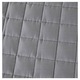 Patura Cu Greutate, Kalla, 200x150 cm, Umplutura Granule De Sticla Si Poliester, Spalabila La 30°C, Recomandata Pentru Persoanele Cu Greutatea De 70 Kg Si Mai Mult, Cusuta, Gri